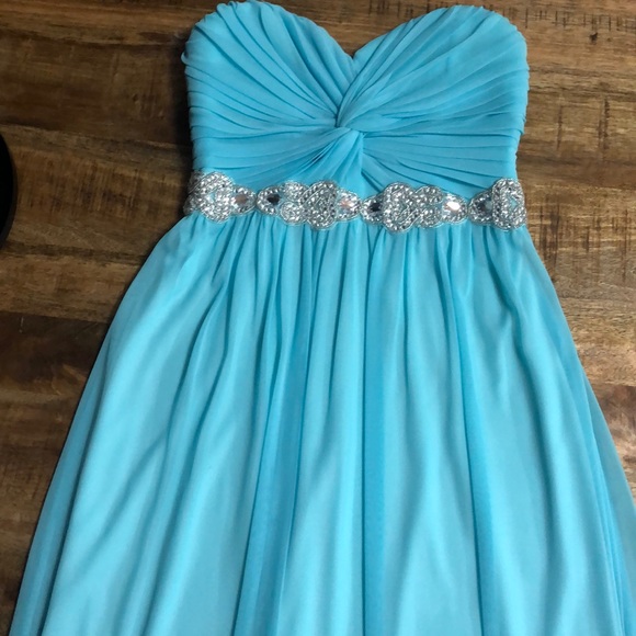 Light Blue Formal Gown - Picture 4 of 5